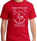 Sriracha Hot Chili Sauce T Shirt Thailand Vietnam Pepper Sambal Mae Ploy GT239 Unisex