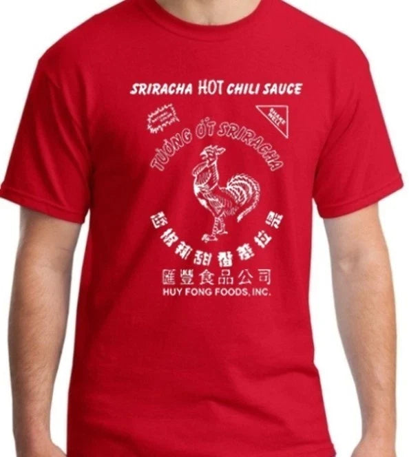 Sriracha Hot Chili Sauce T Shirt Thailand Vietnam Pepper Sambal Mae Ploy GT239 Unisex