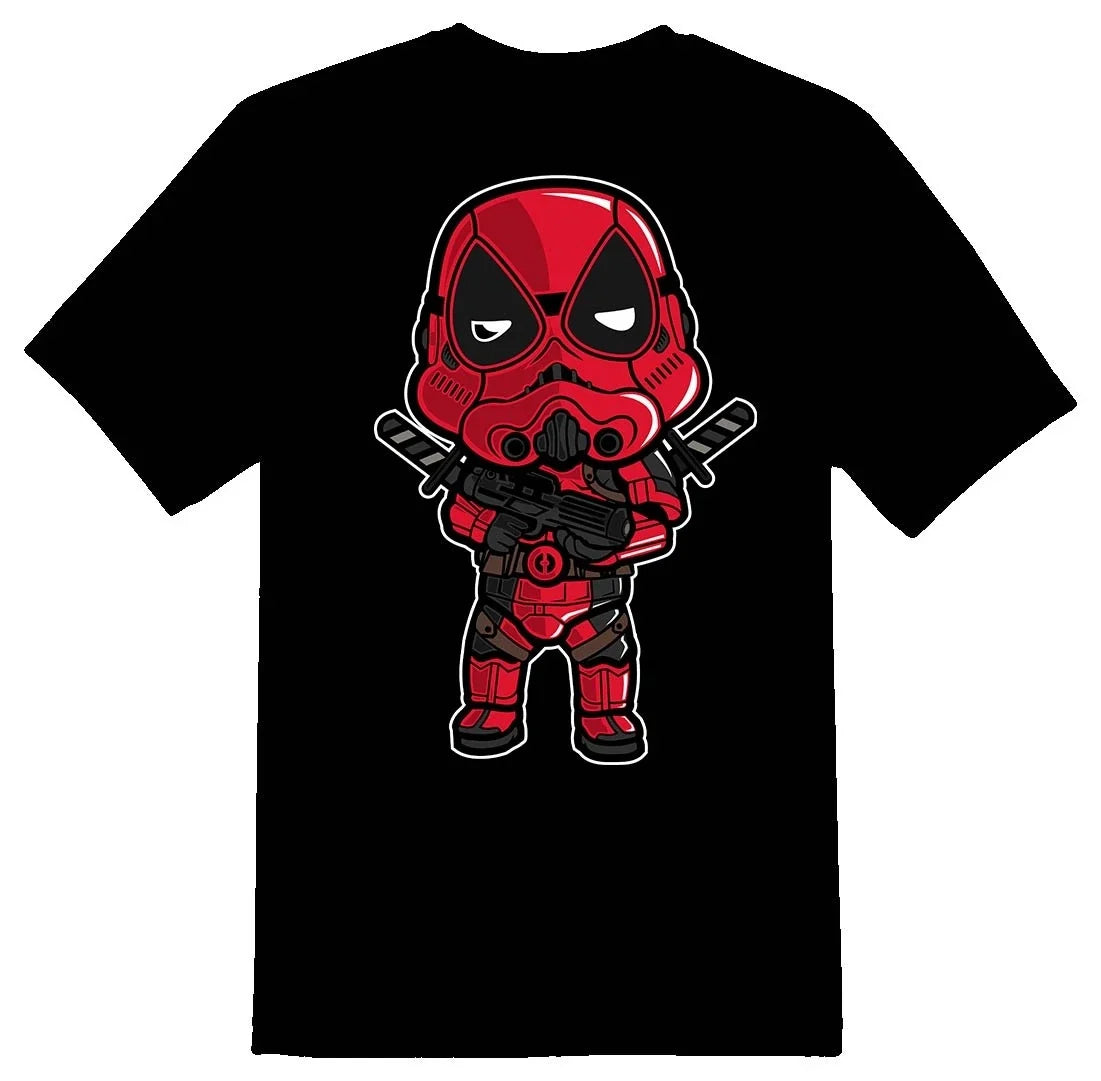 Deadtrooper Tee shirt black or white Unisex