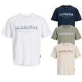 Jack & Jones Men's Standard Fit Crew Neck Short Sleeve Casual Tee Tops Unisex