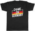 Come on Germany Supporter Football Fan Mens Tee Gift Top Unisex