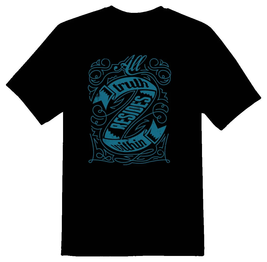 All truth resides within black or white tee Unisex