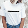 Immediately No Printed Cotton Oversize Shirt for Men Women Unisex