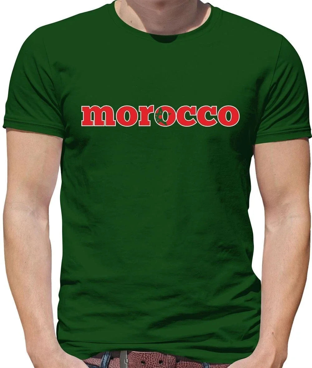 Morocco Country Flag - Mens - Football World Cup Moroccan Soccer Unisex