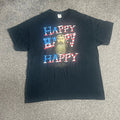 Duck Dynasty Happy Happy Happy Phil Robertson Black Graphic Tee