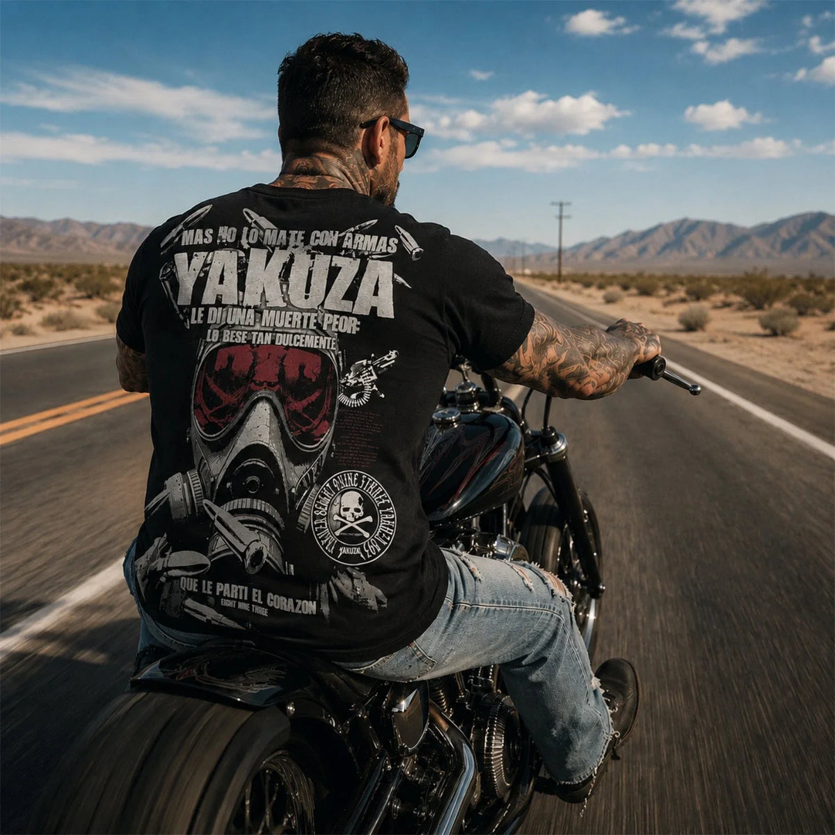 New Yakuza Men's Peor Regular - Black Unisex