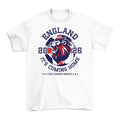 Adults England Lion White T Shirt Football Supporter Lions Fan Tee Top Unisex