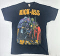 Kick-Ass Movie Graphic Tee Bay Island Superhero Comic Shirt Black Vintage M Unisex