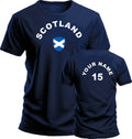 Personalise Scotland Football , Soccer, Fan Sports, Costume Flag Badge Unisex