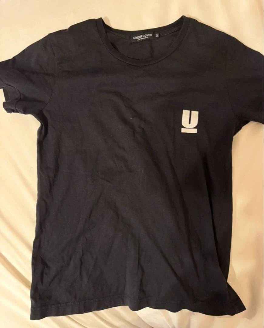 UNDER COVER Black S size Used Simple Logo Unisex