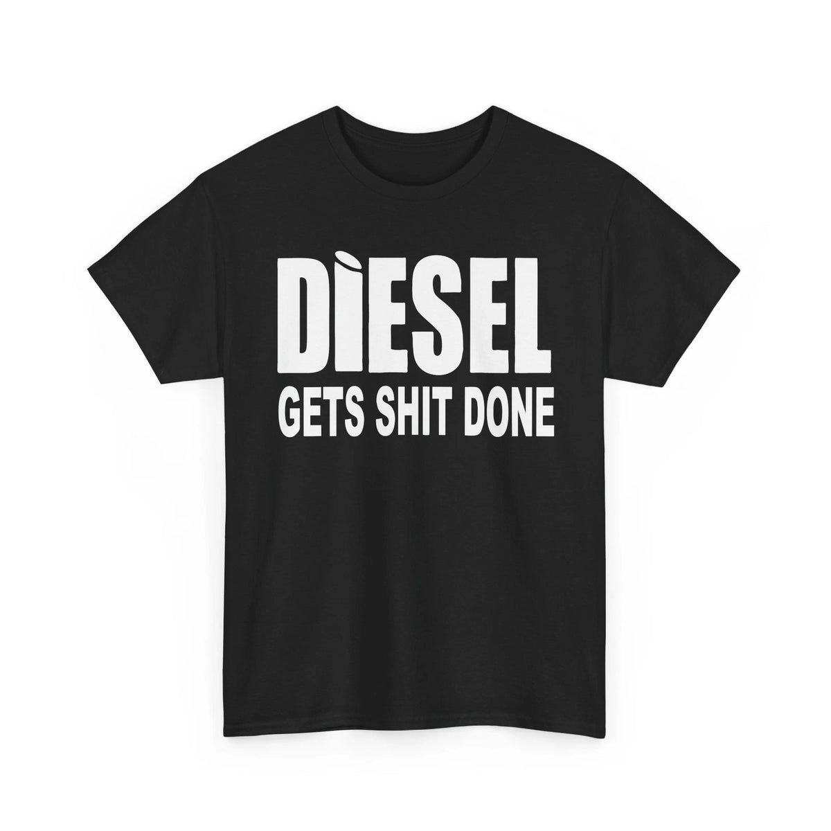 Truck Gets Sht Done Trucker Unisex Heavy Cotton Tshirt
