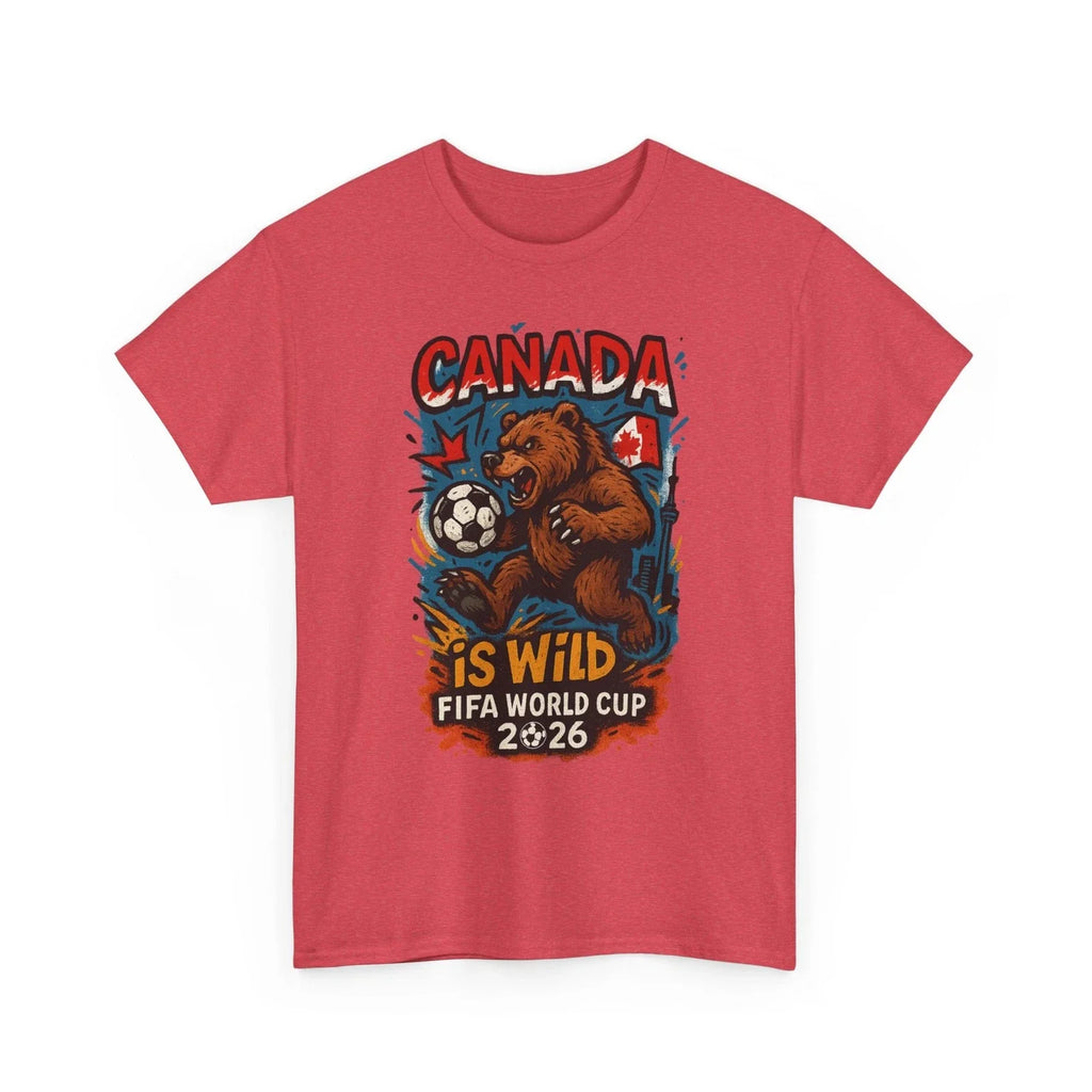 Canada Soccer Is Wild Shirt • World Cup 2026 Bear Fan Tee Unisex