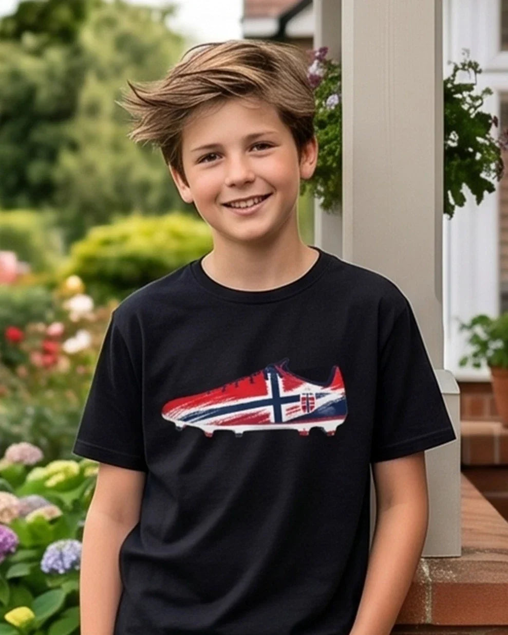 Norway , Norwegian Football Shirt, Norge soccer World Cup Gift kid's Unisex