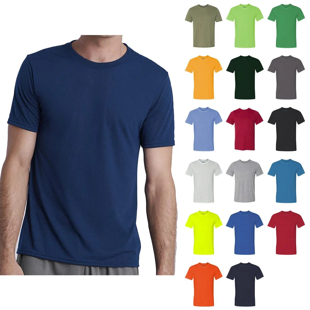 Gildan Performance Men's 100% Polyester Active Wear Tee 42000 Unisex