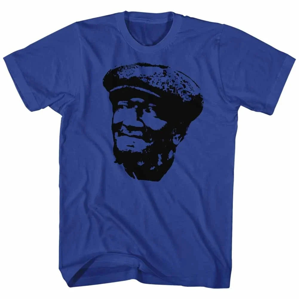 Sanford & Son Funny 70's TV Show Fred Is Looking Blue Men's T Shirt REDD FOXX Unisex