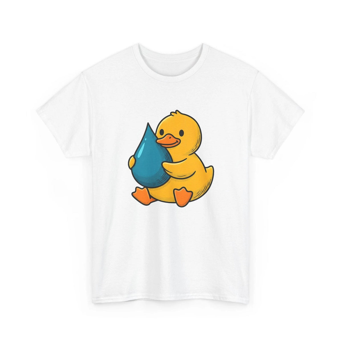 Rubber Duck Shirt St. Valentine's Day Wildlife Gift Women Comic Tee Bath Toy