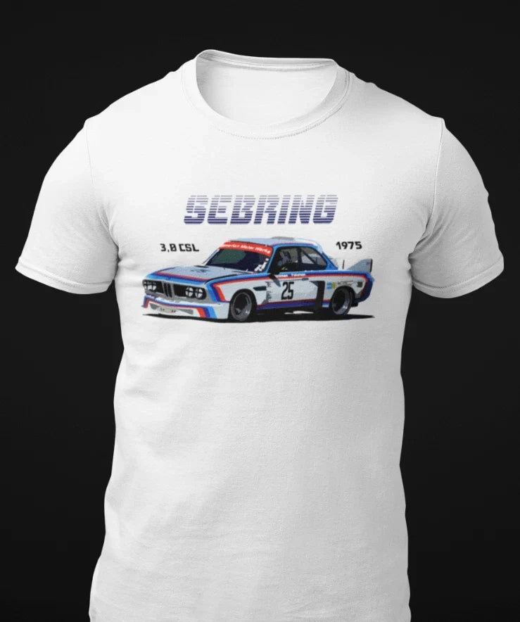 1975 3.0 CSL Race Car Short-Sleeve Unisex Unisex