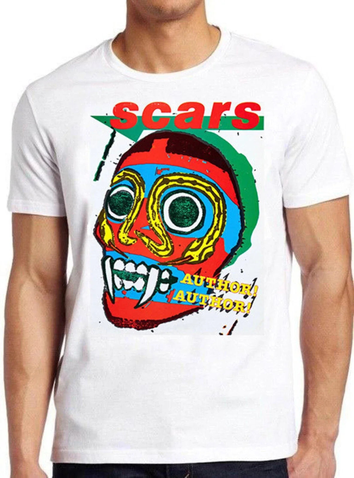 Scars Author Author Post Punk Rock Retro Music Gift Tee T Shirt 2390 Unisex