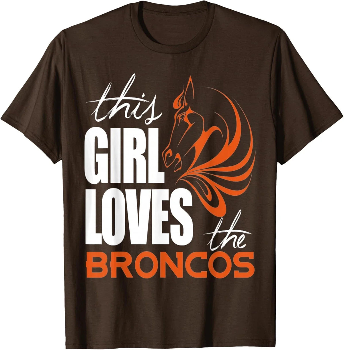 This Girl Loves the Broncos Football Fan Unisex Unisex
