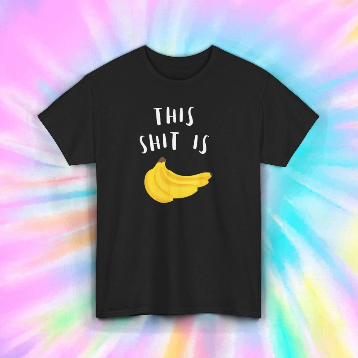This Sh*t Is Bananas Funny S-5XL Humor Graphic Gift Tee Novelty Unisex
