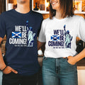 We'll Be Coming, USA 2026, No Scotland No Party Football (SC-7) Unisex