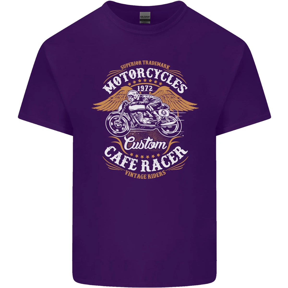 Biker Custom Cafe Racer Motorcycle Mens Cotton Tee Top Unisex