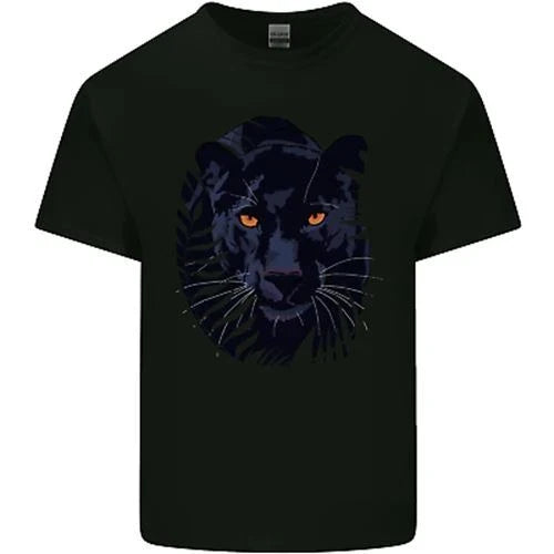 A Black Panther Mens Cotton Tee Top Unisex
