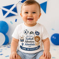 Personalised My First Scotland Football Adventure 2026 Shirt Unisex