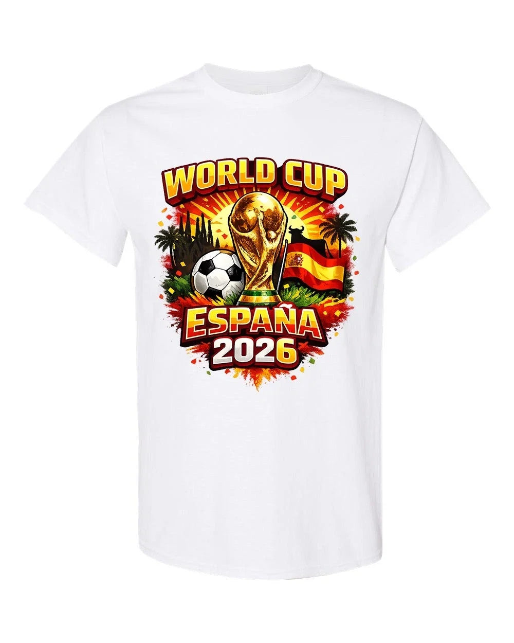 Spain Soccer 2026 World Cup Style Unisex German Fan Shirt Football Unisex