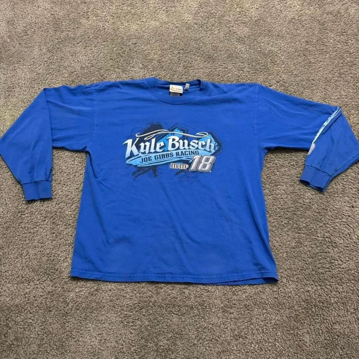 Kyle Busch M&M Racing long sleeve shirt Unisex
