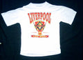 Vintage Liverpool FC T Shirt 90s Anfield The Reds White Rare Retro Football Tee Unisex
