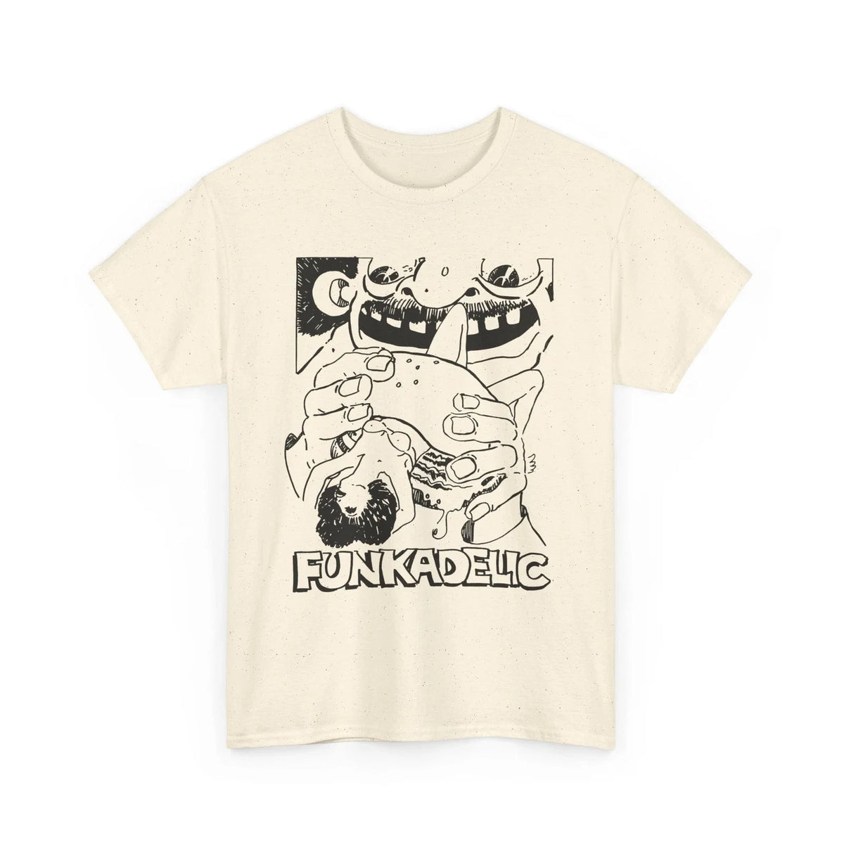 1970s ad for funkadelic's let's take it to the stage album custom edit tshirt Unisex