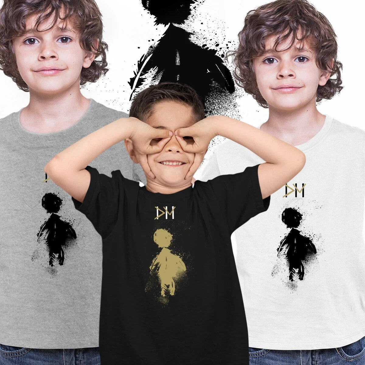 Playing the Angel Music Tee Gift Adult Kids DM Singles Unisex