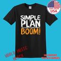 Simple Plan Boom Men's Black Size S-5XL Unisex