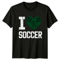 I Love Soccer Football Lover Soccer Birthday Gift For Him And Her Unisex