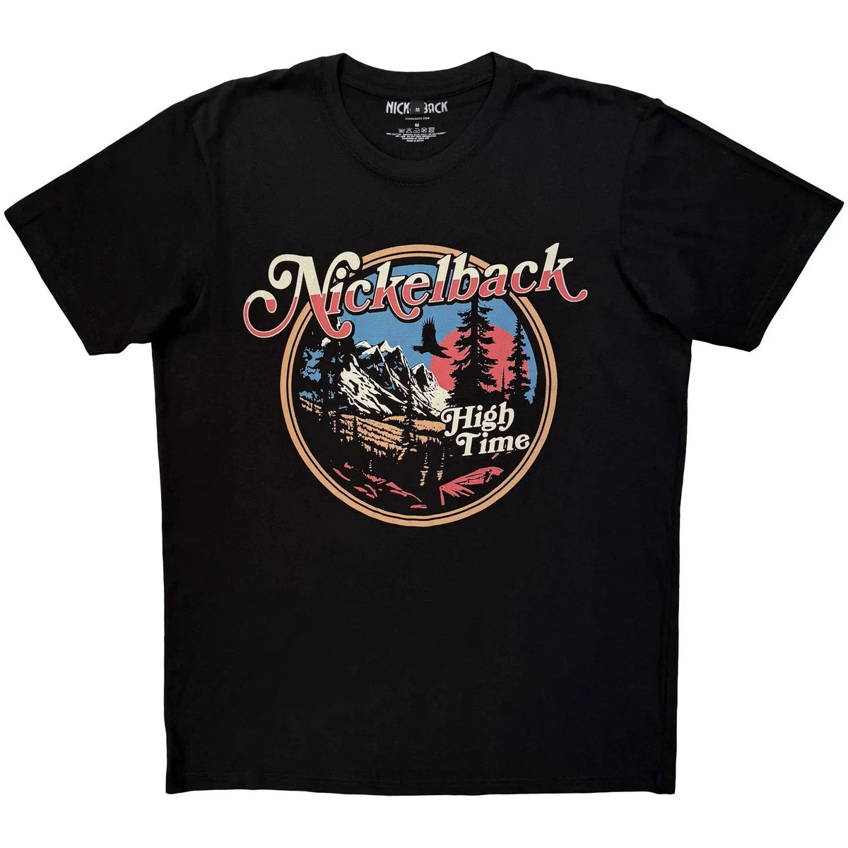 Nickelback Premium Carbon : High Time (Black) OFFICIAL NEW Unisex