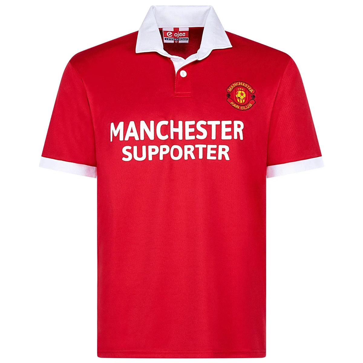 Manchester Men’s Football Supporter Short Sleeve Shirt retro shirt S to 5XL Unisex