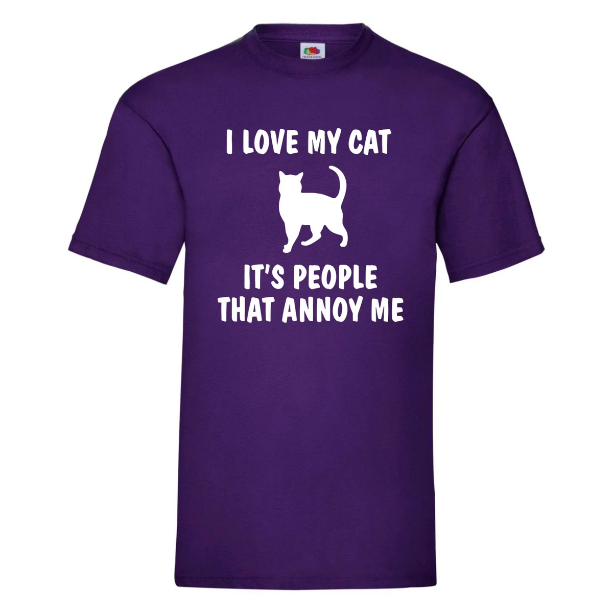 Funny Cat Lover Christmas Gift - I Love My Cat,It's People That Annoy Me Unisex