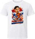 Tijjani Reijnders Netherlands Soccer Caricature 2026 World Cup T Shirt Unisex