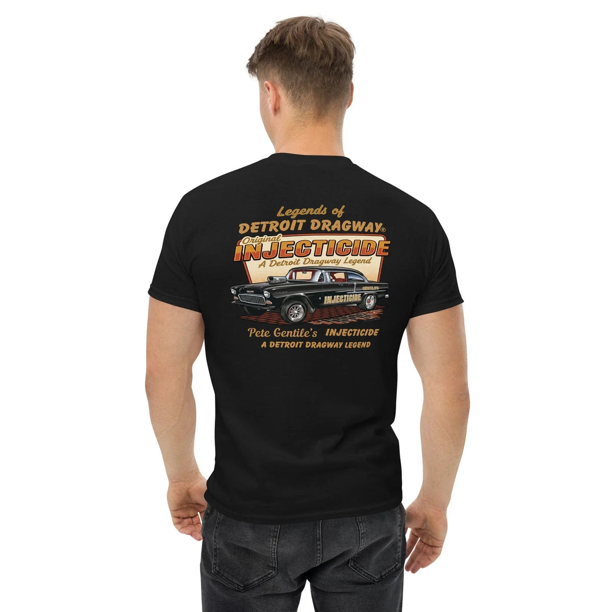 Detroit Dragway® Legend INJECTICIDE Tee Shirt Unisex