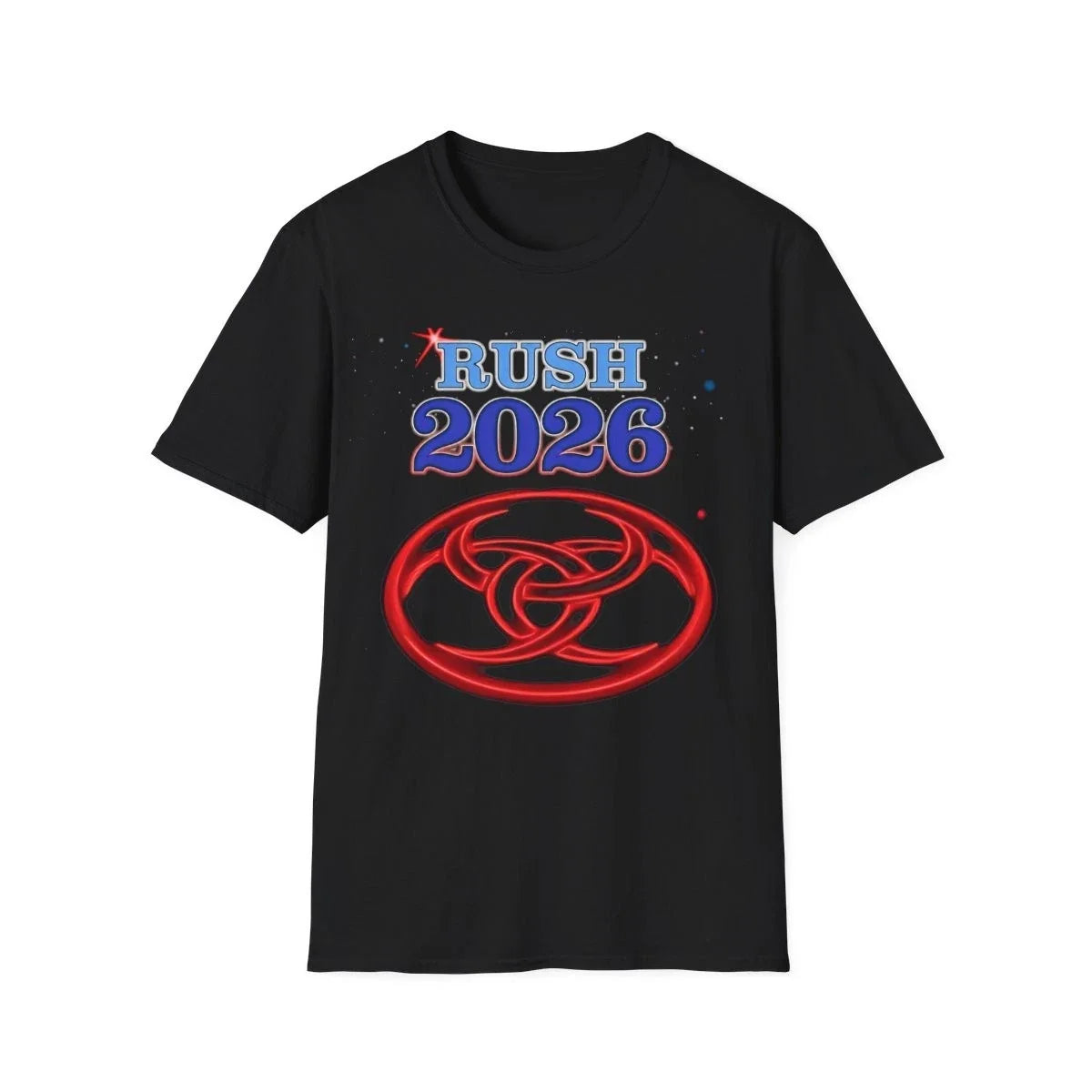 Unisex Soft Cotton . Rush 2026 tour shirt Unisex