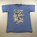 Vintage Guatemala Soccer Team Mens Medium Blue Cartoon Futbol FIFA 2004 Unisex