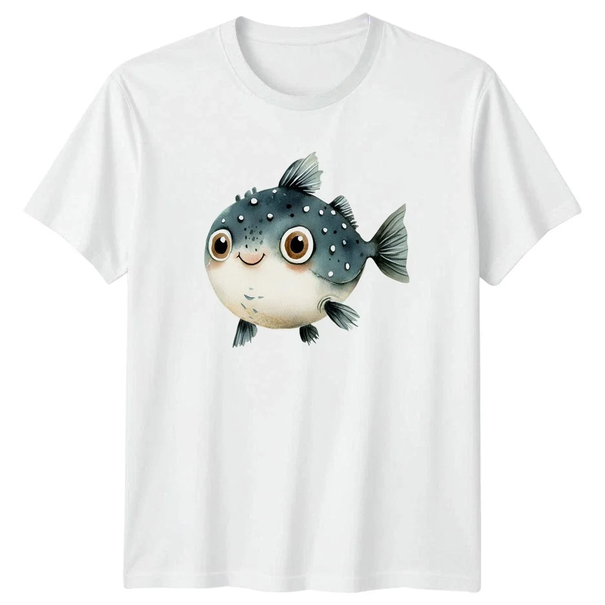 Cute Puffer Fish Marine Life Nature Novelty Birthday Gift Unisex