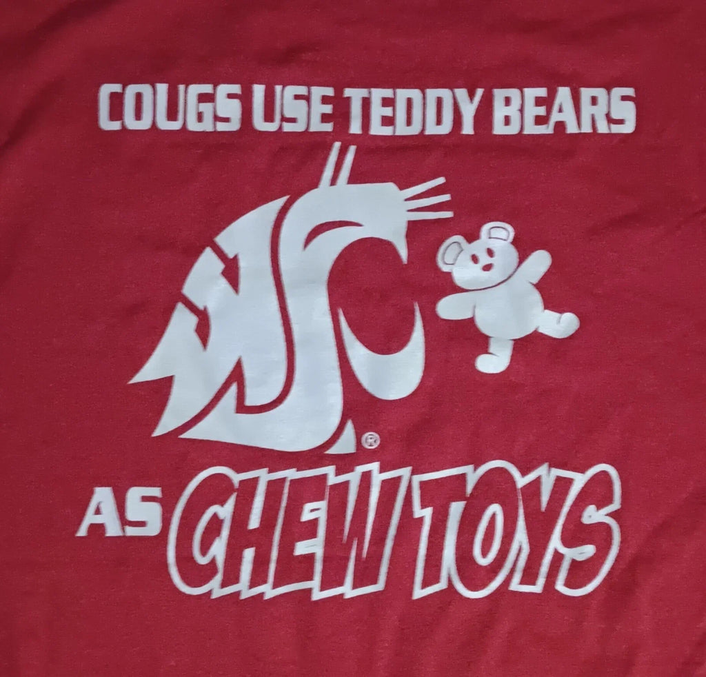 vintage Washington State Cougars Football Cal Bears Chew Toys t shirt college Unisex