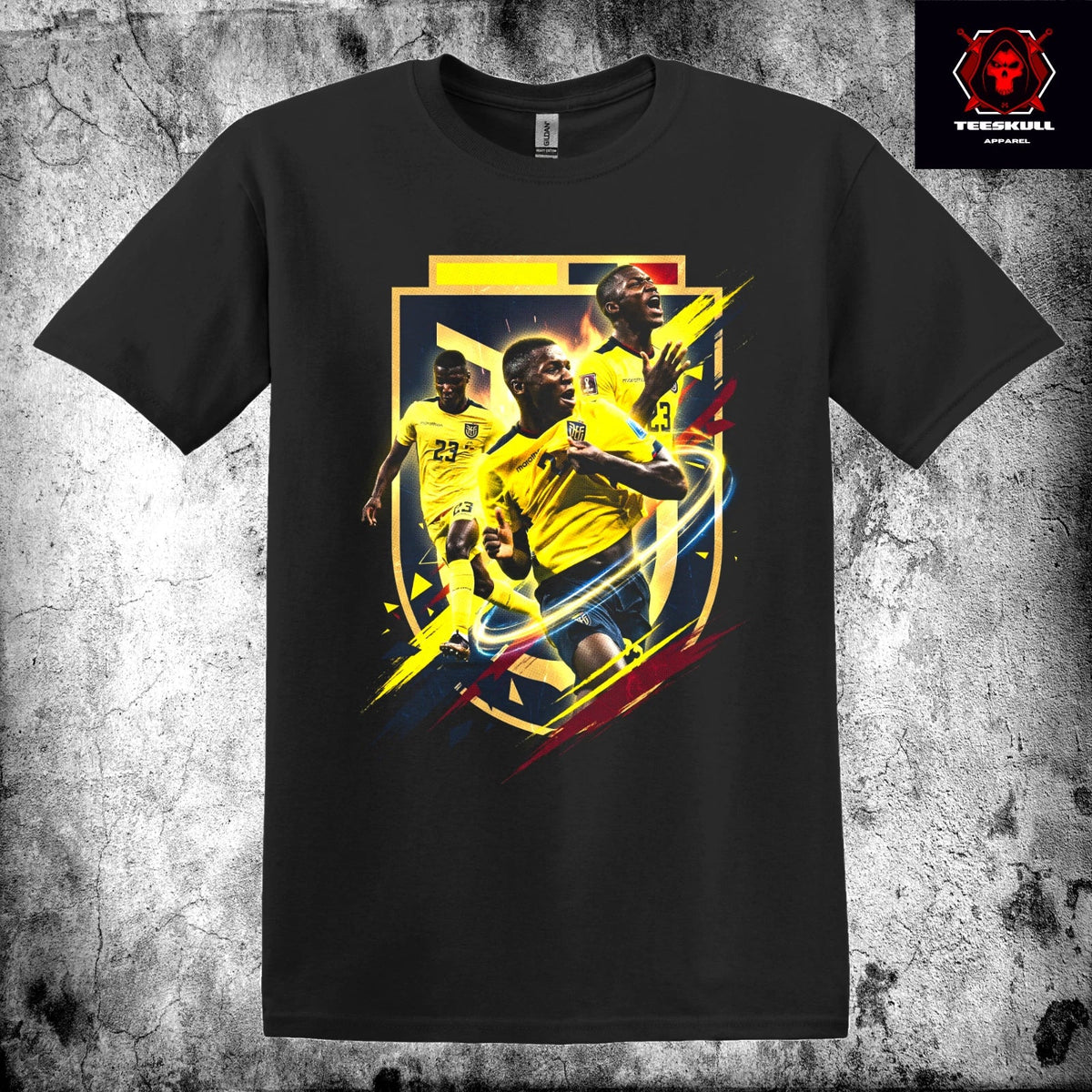 Moisés Caicedo #26 Ecuador 2026 World Football Legends Premium S-3XL🔥 Unisex