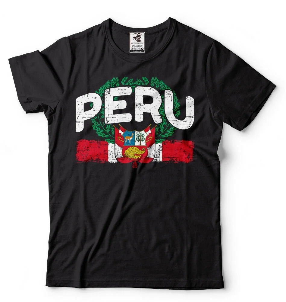 Peru Pride T shirt Peruvian Patriotic T shirt Peruvian Tee Soccer Fan T shirt Unisex