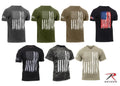 Rothco Mens Distressed US Flag Athletic Fit Short Sleeve (Choose Sizes) Unisex