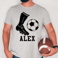 Personalised Football Shirt Custom Name Soccer Sports Tee Team Gift Xmas Tops Unisex