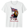 Union Jack Lion British Great Britain & UK Flag Tee for Adults & Kids #1 Unisex