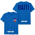 Haiti Football Unisex Kids Country Pride Soccer Tee #WC Unisex